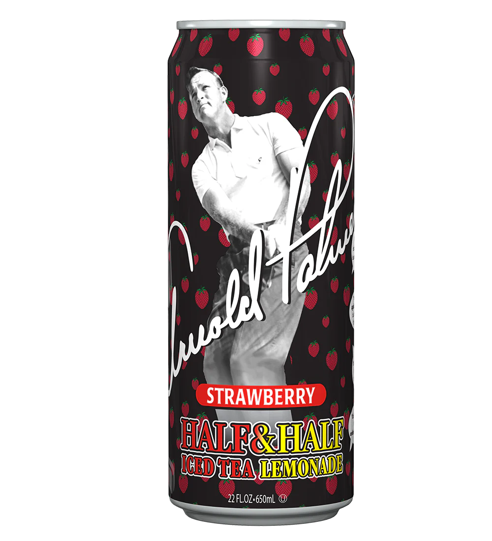 Arizona Arnold Palmer Strawberry Can (23 Fl Oz. / 12 Pack)