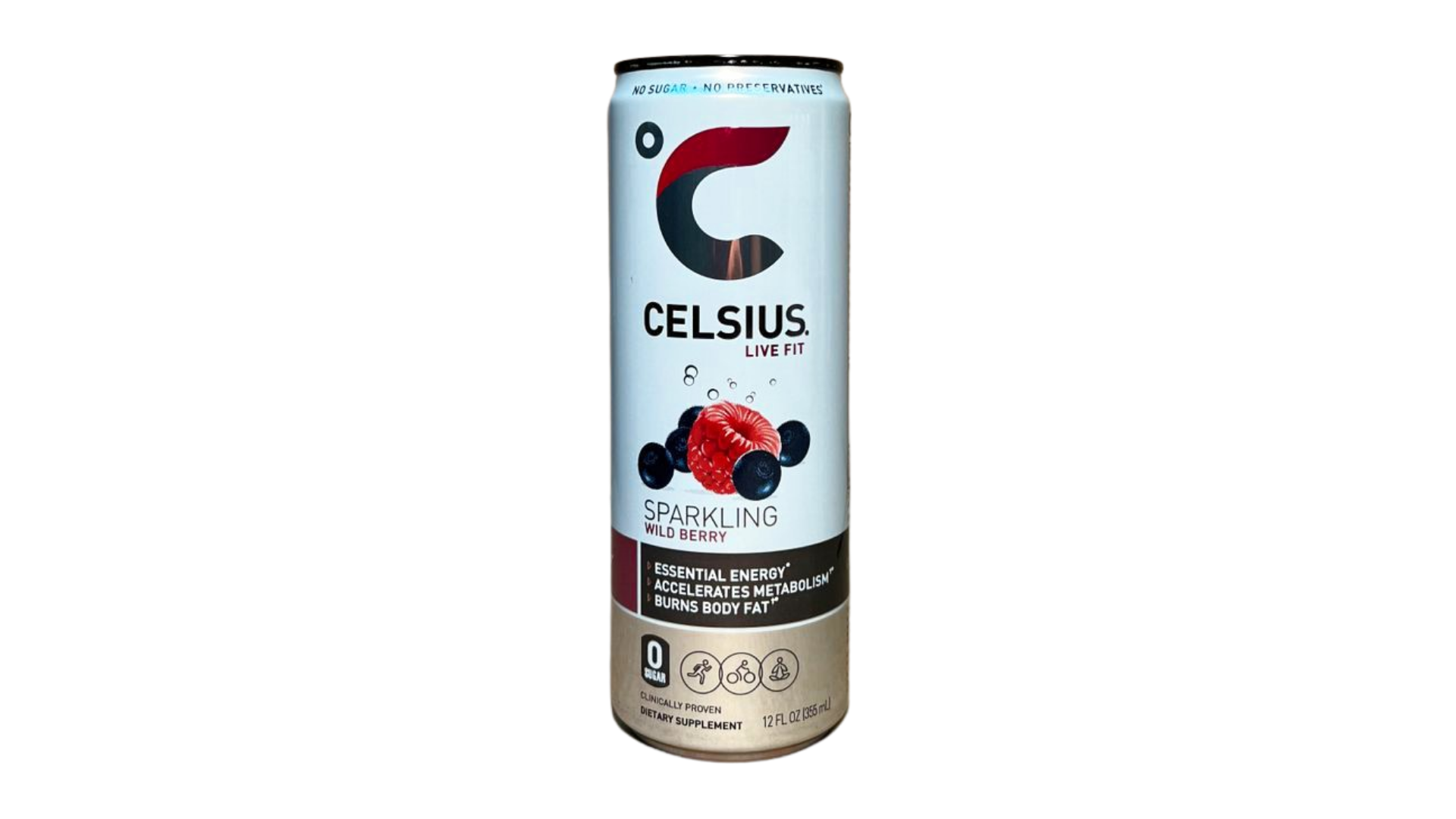 Celsius Sparkling - Wild Berry (12 Fl. Oz / 12 Pack)