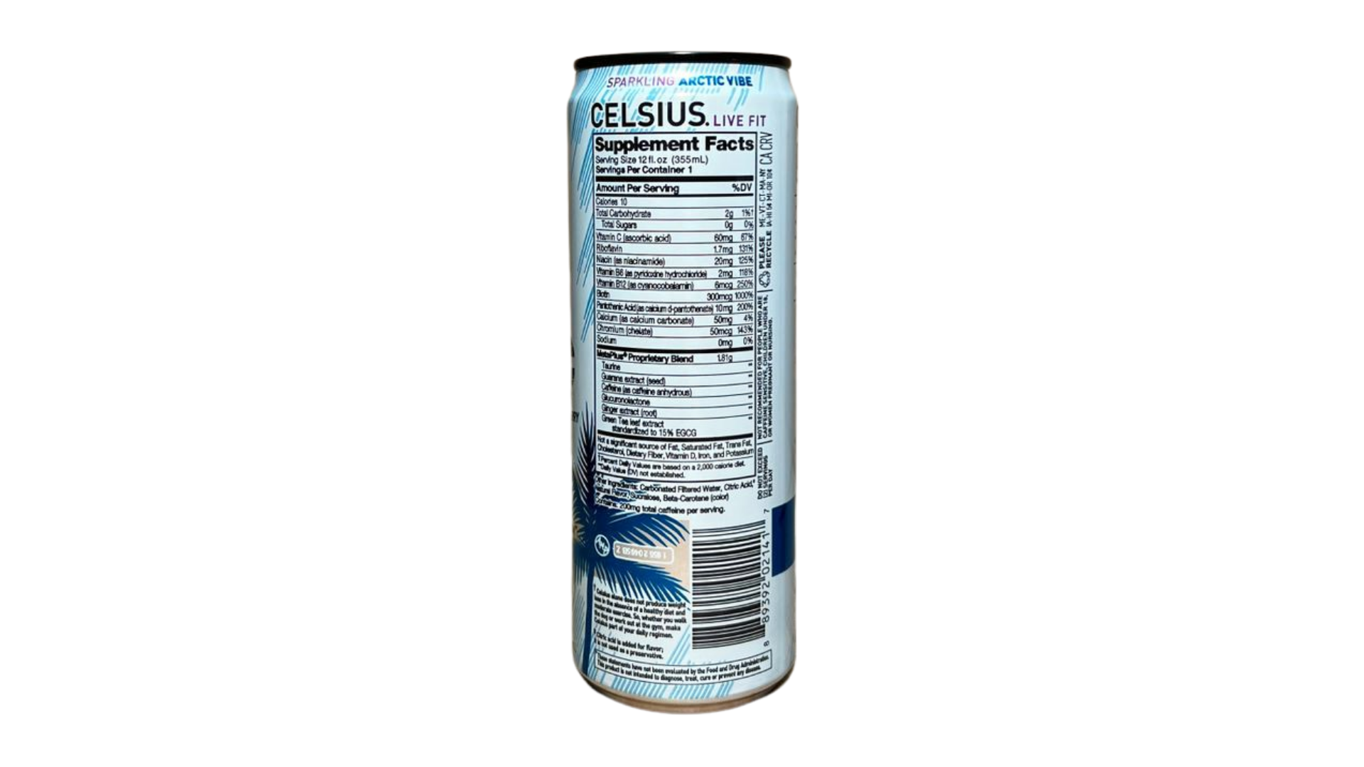 Celsius Sparkling - Arctic Vibe (12 Fl. Oz / 12 Pack)