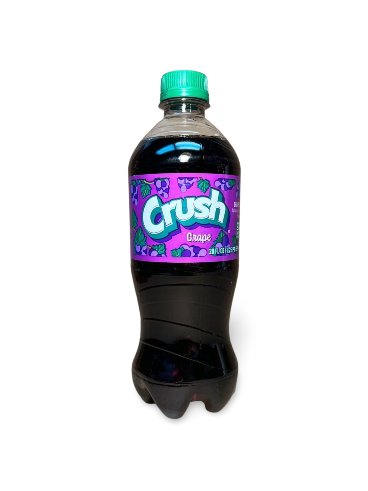 Crush Grape Soda, 20 Fl Oz, Pack of 24