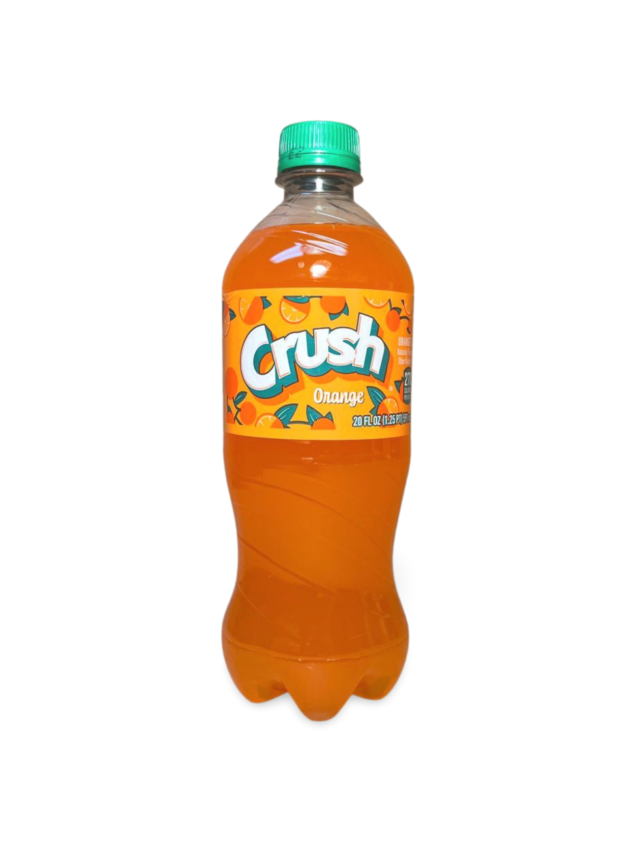 Crush Orange Soda, 20 Fl Oz, Pack of 24