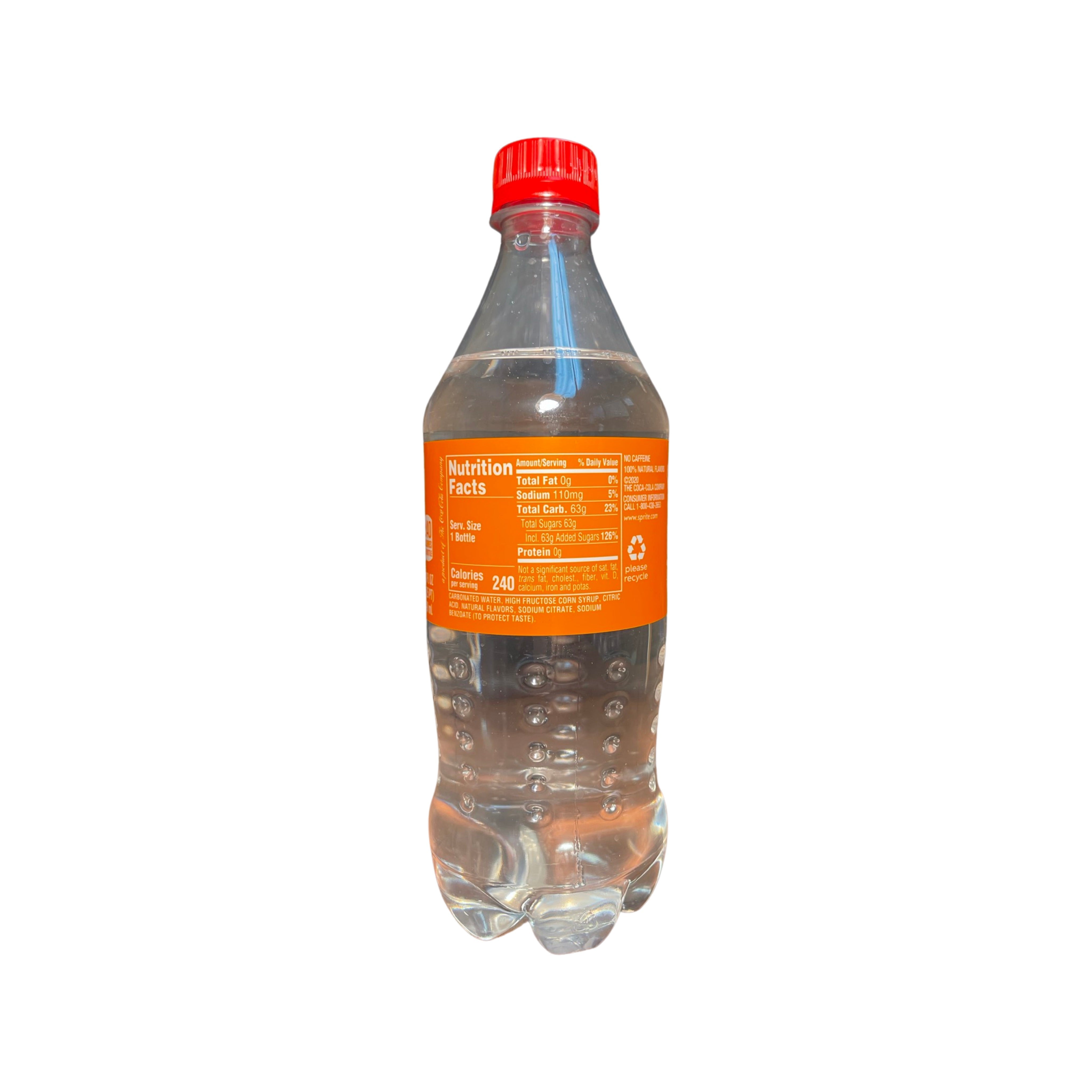 Sprite Tropical Mix, 20 Fl Oz, Pack of 24