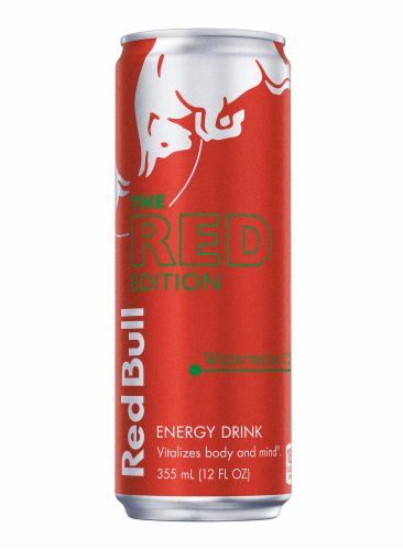 Red Bull Energy Drink Red Edition Watermelon (12 Fl. Oz / 24 Pack)