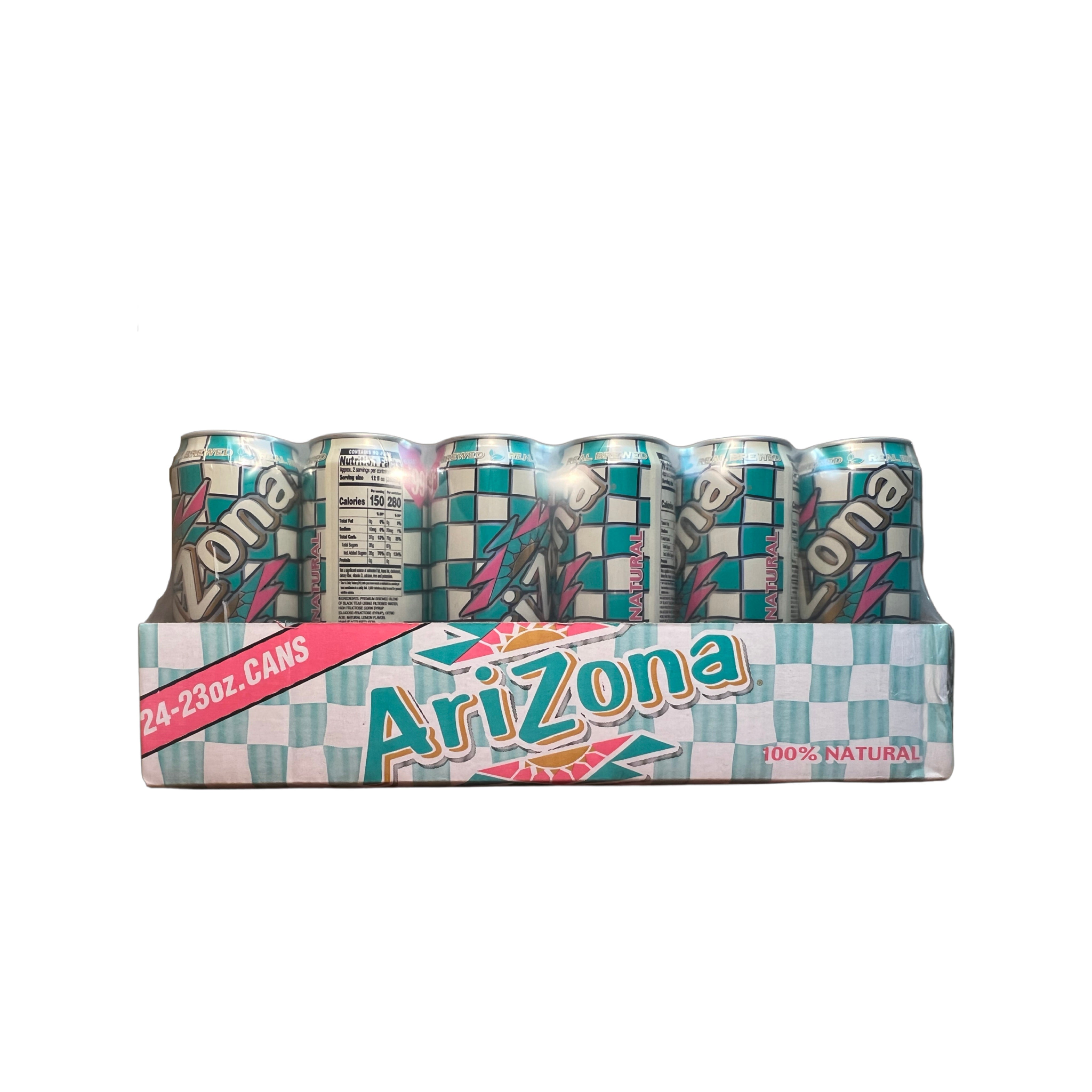 Arizona Iced Tea Lemon Juice Can (23 Fl Oz. / 24 Pack)