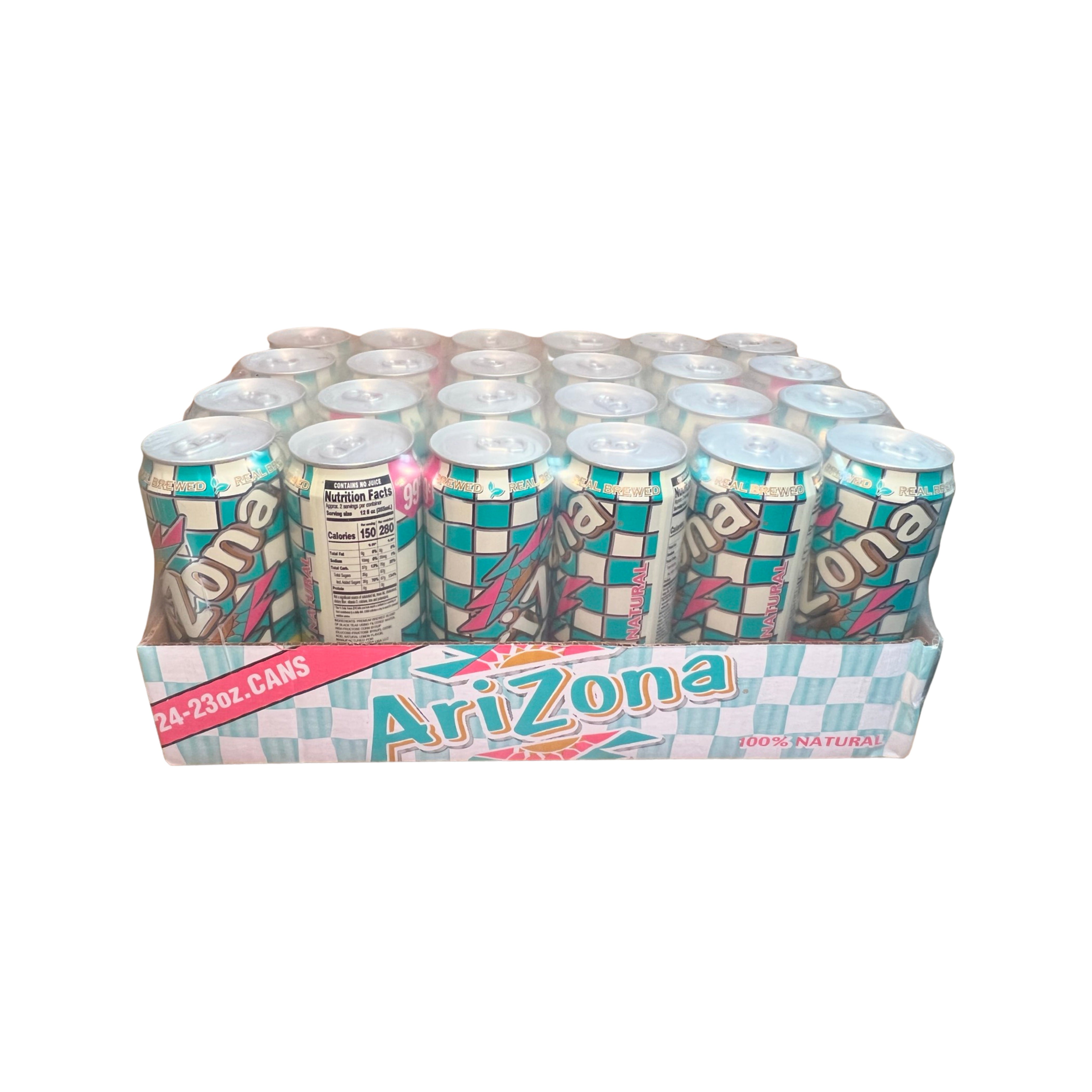 Arizona Iced Tea Lemon Juice Can (23 Fl Oz. / 24 Pack)