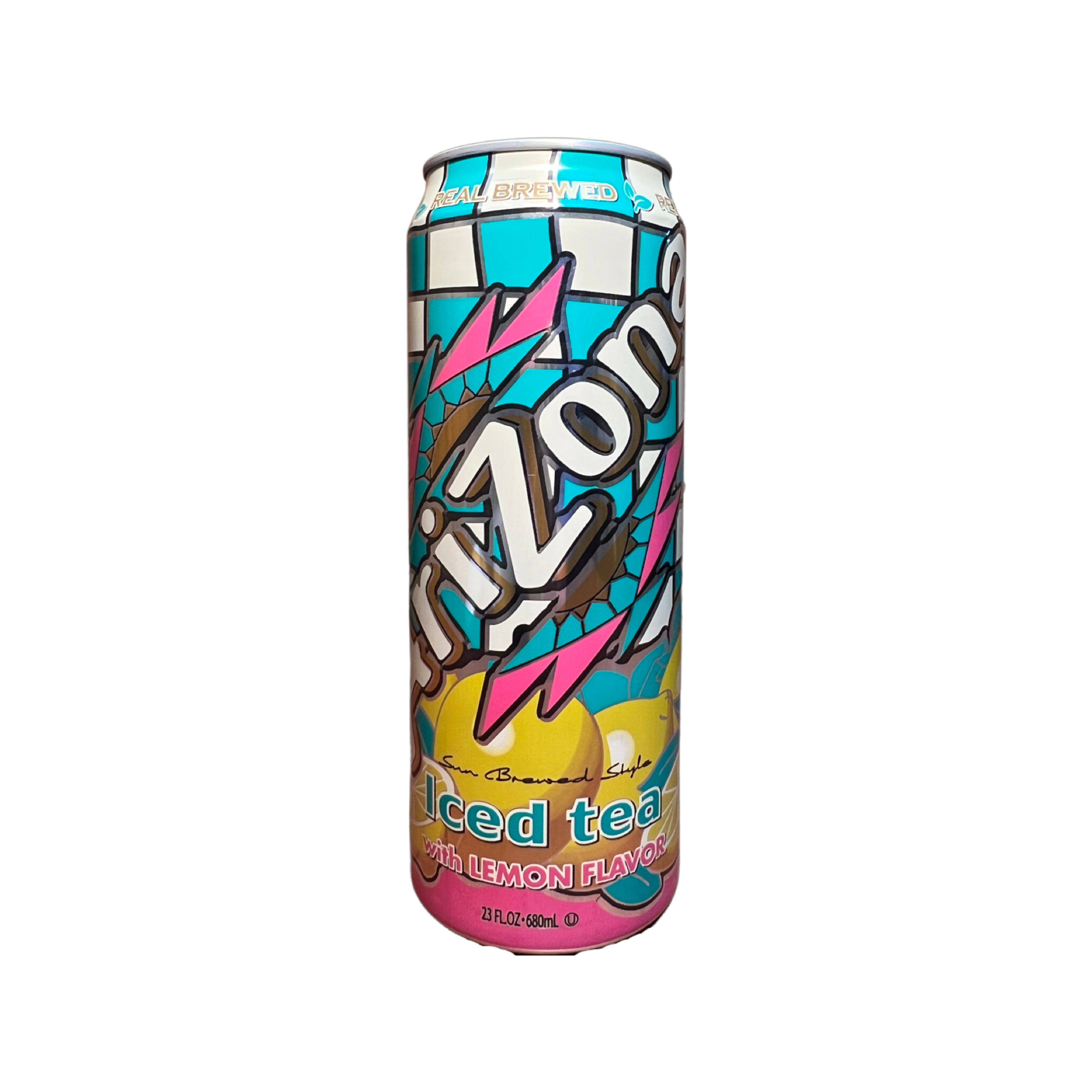 Arizona Iced Tea Lemon Juice Can (23 Fl Oz. / 24 Pack)