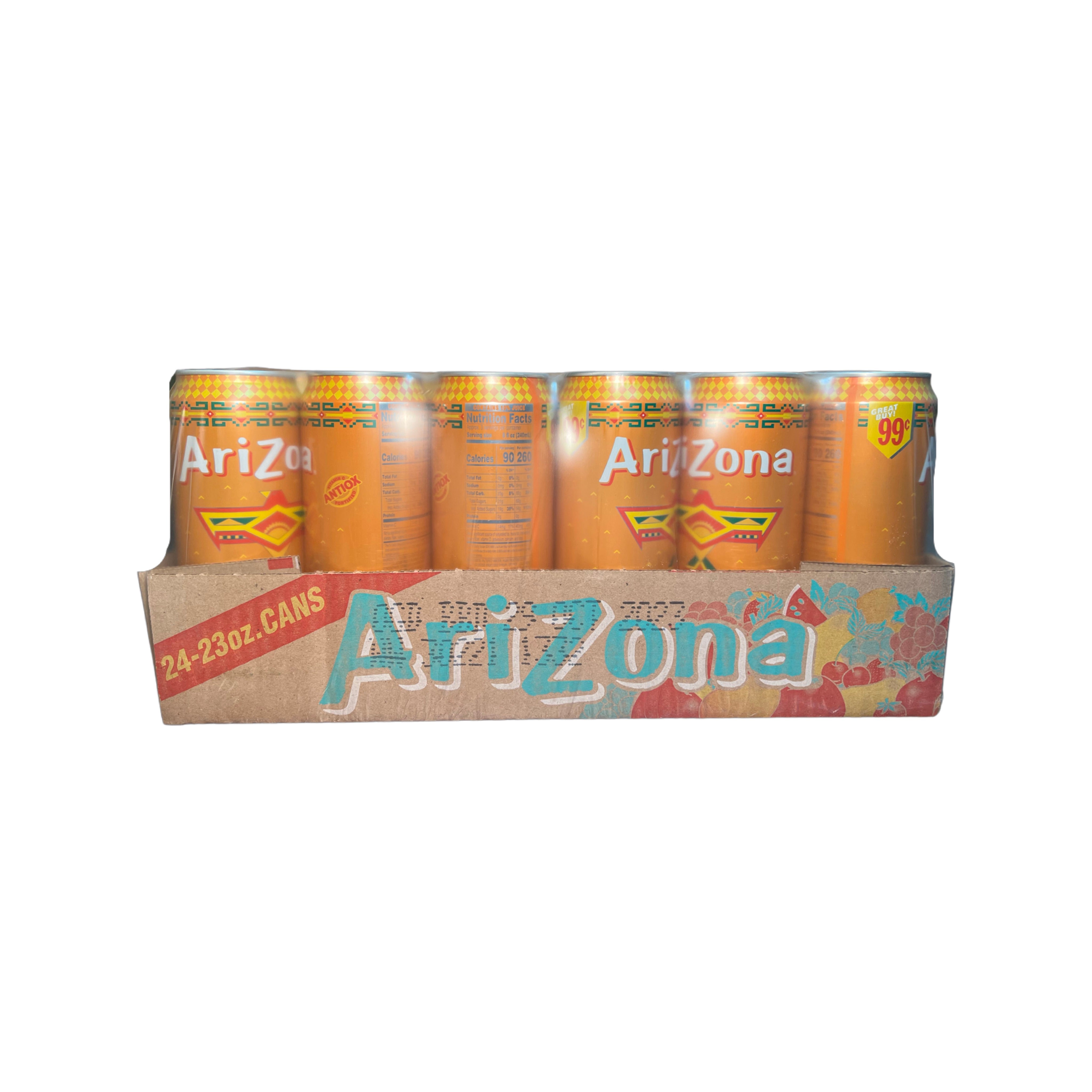 Arizona Orangeade Juice Can (23 Fl Oz. / 24 Pack)