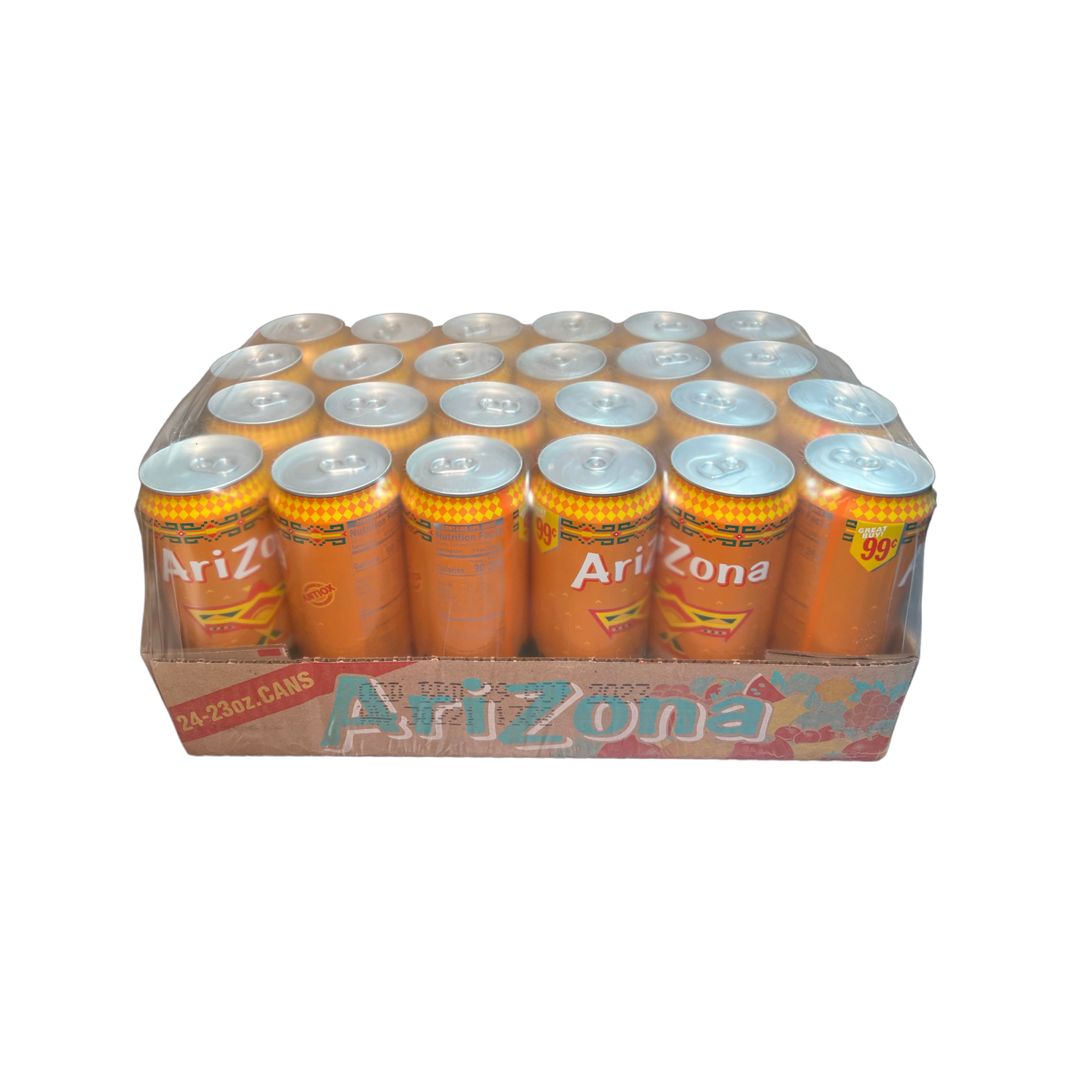 Arizona Orangeade Juice Can (23 Fl Oz. / 24 Pack)