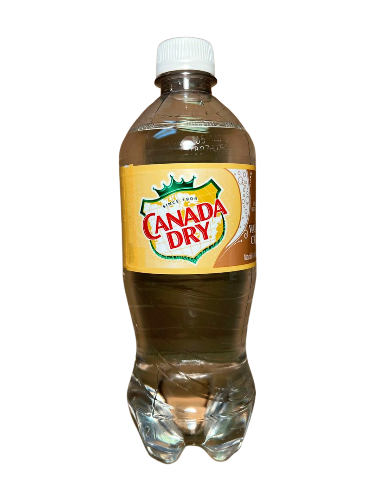 Canada Dry Vanilla Cream Soda, 20 Fl Oz, 24 Pack