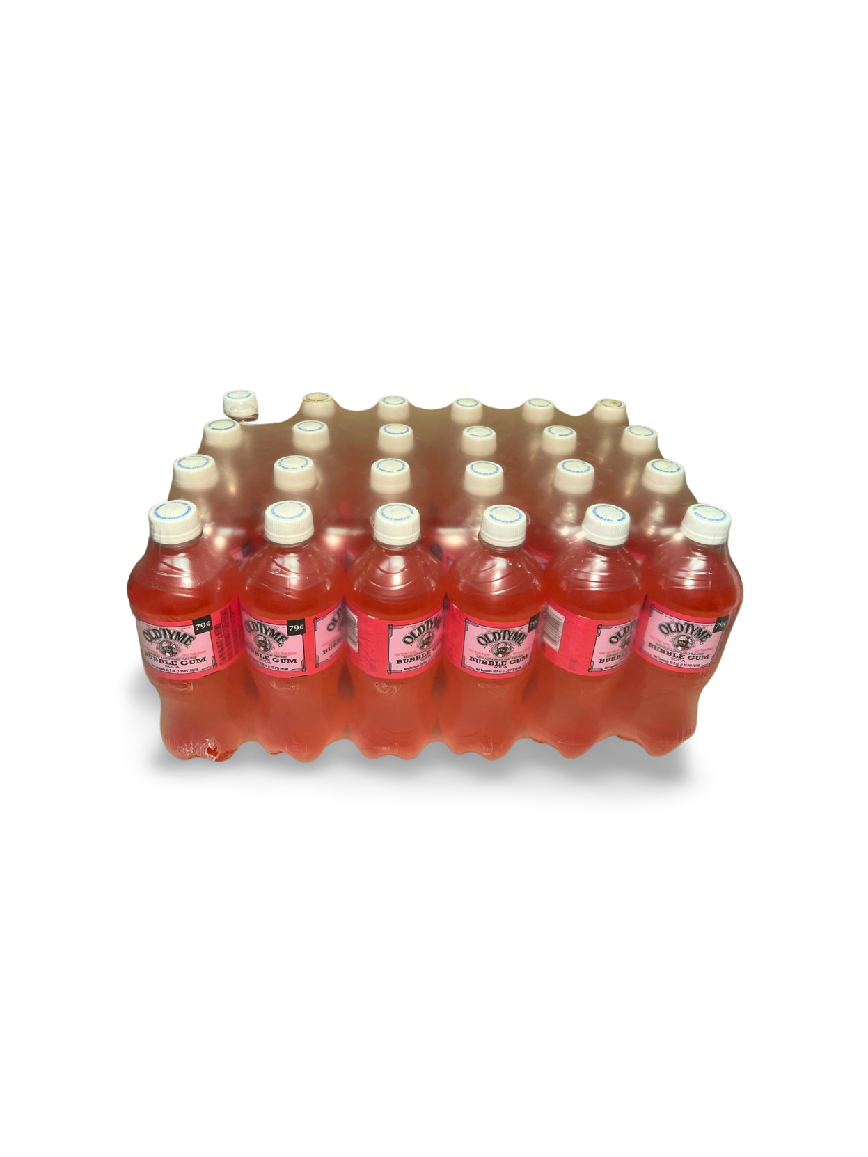 Old Tyme Bubble Gum Soda, 20 Fl Oz, 24 Pack