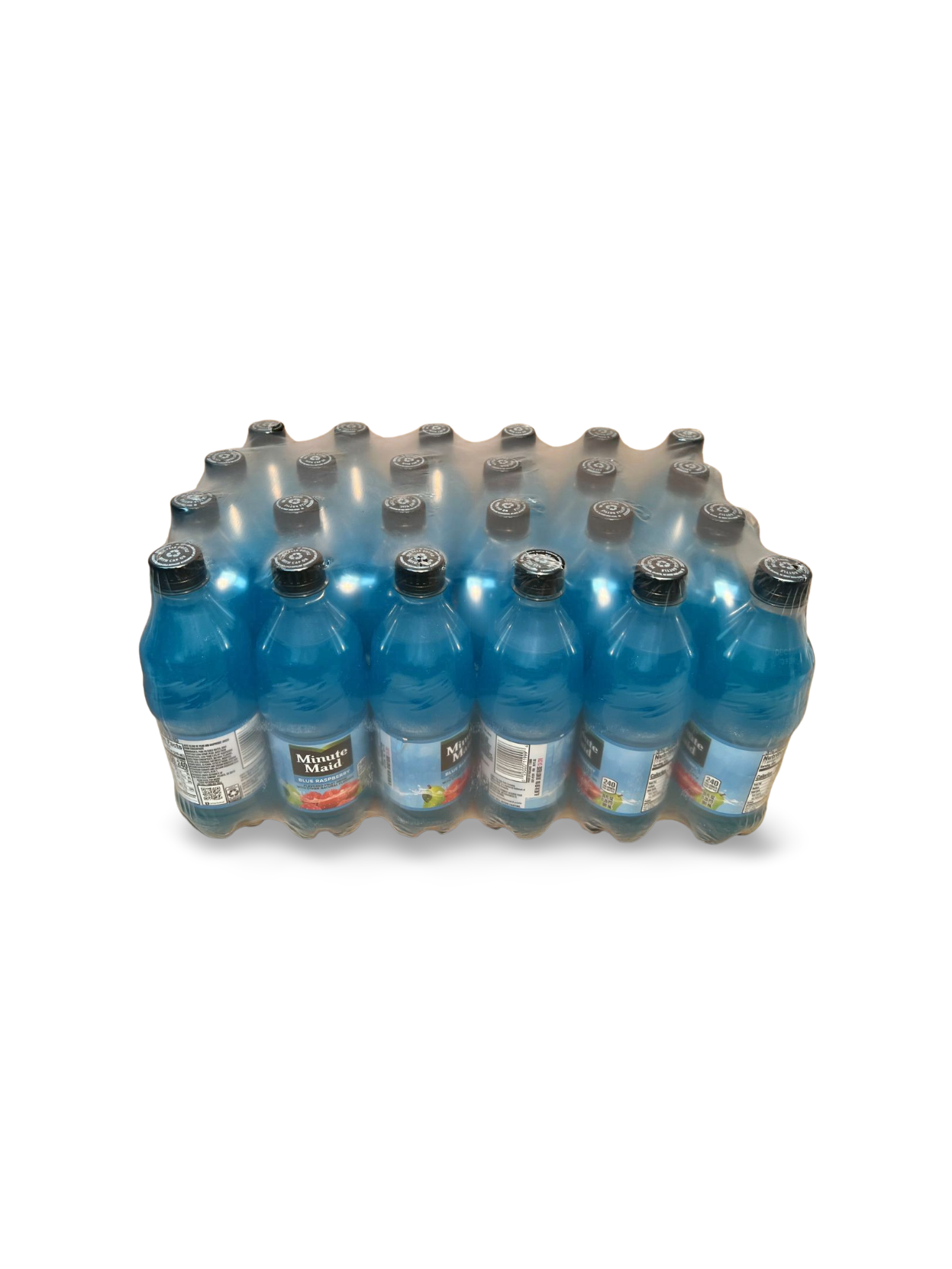 Minute Maid Blue Raspberry, 20oz, Bottles, 24 Pack