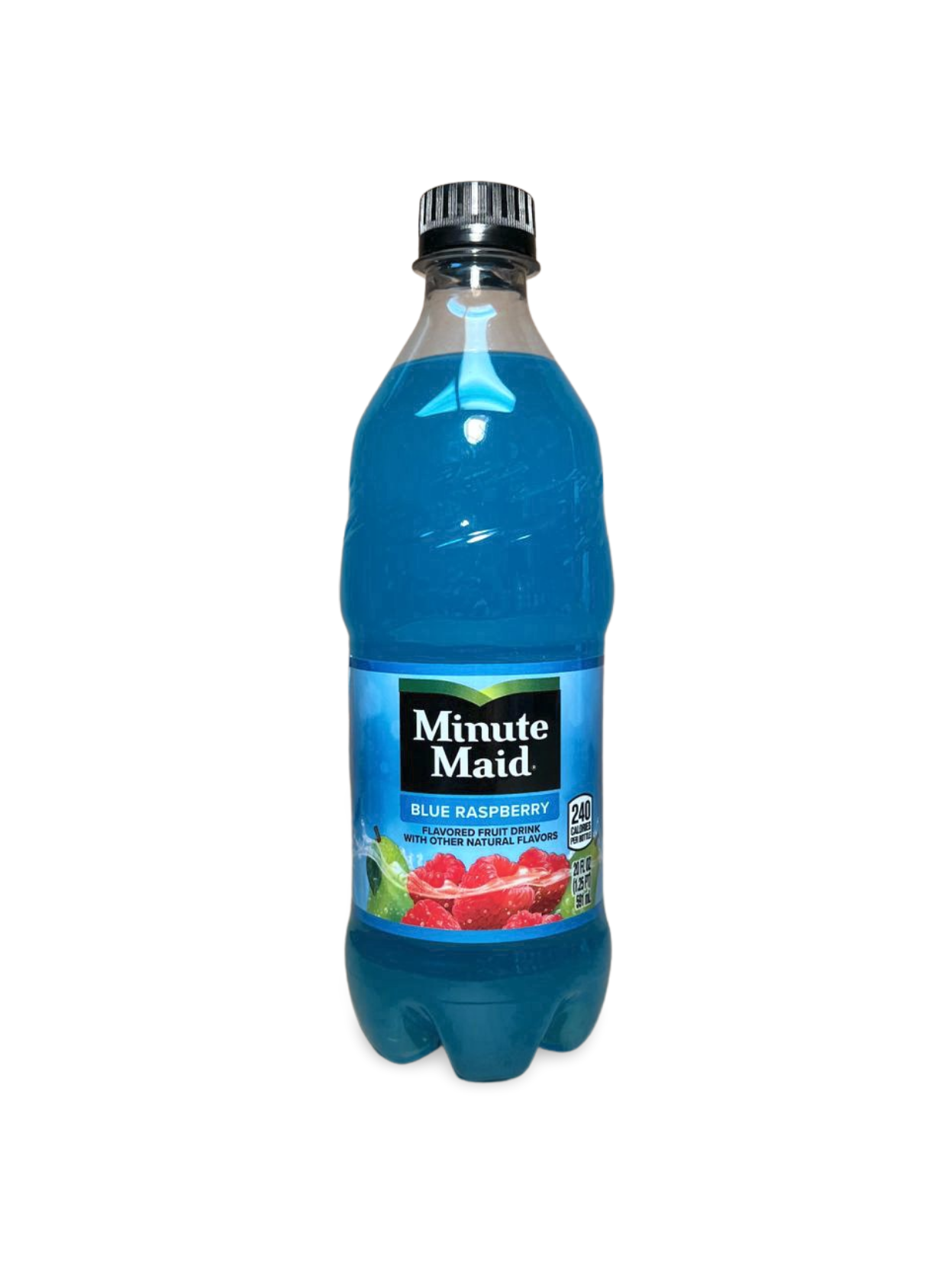 Minute Maid Blue Raspberry, 20oz, Bottles, 24 Pack