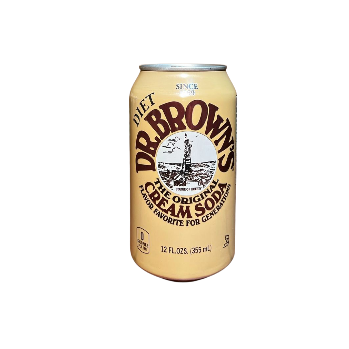 Dr. Brown's Diet Cream Soda, 12 Fl. Oz, 24 Cans