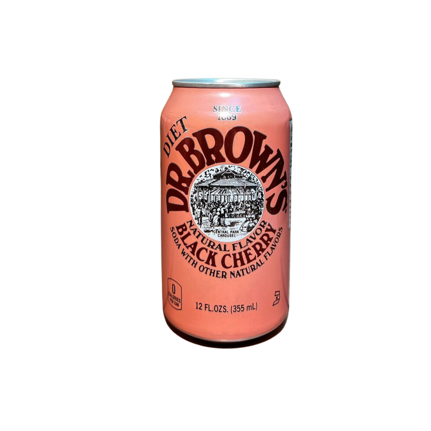 Dr. Brown's Diet Black Cherry, 12 Fl. Oz, 24 Cans