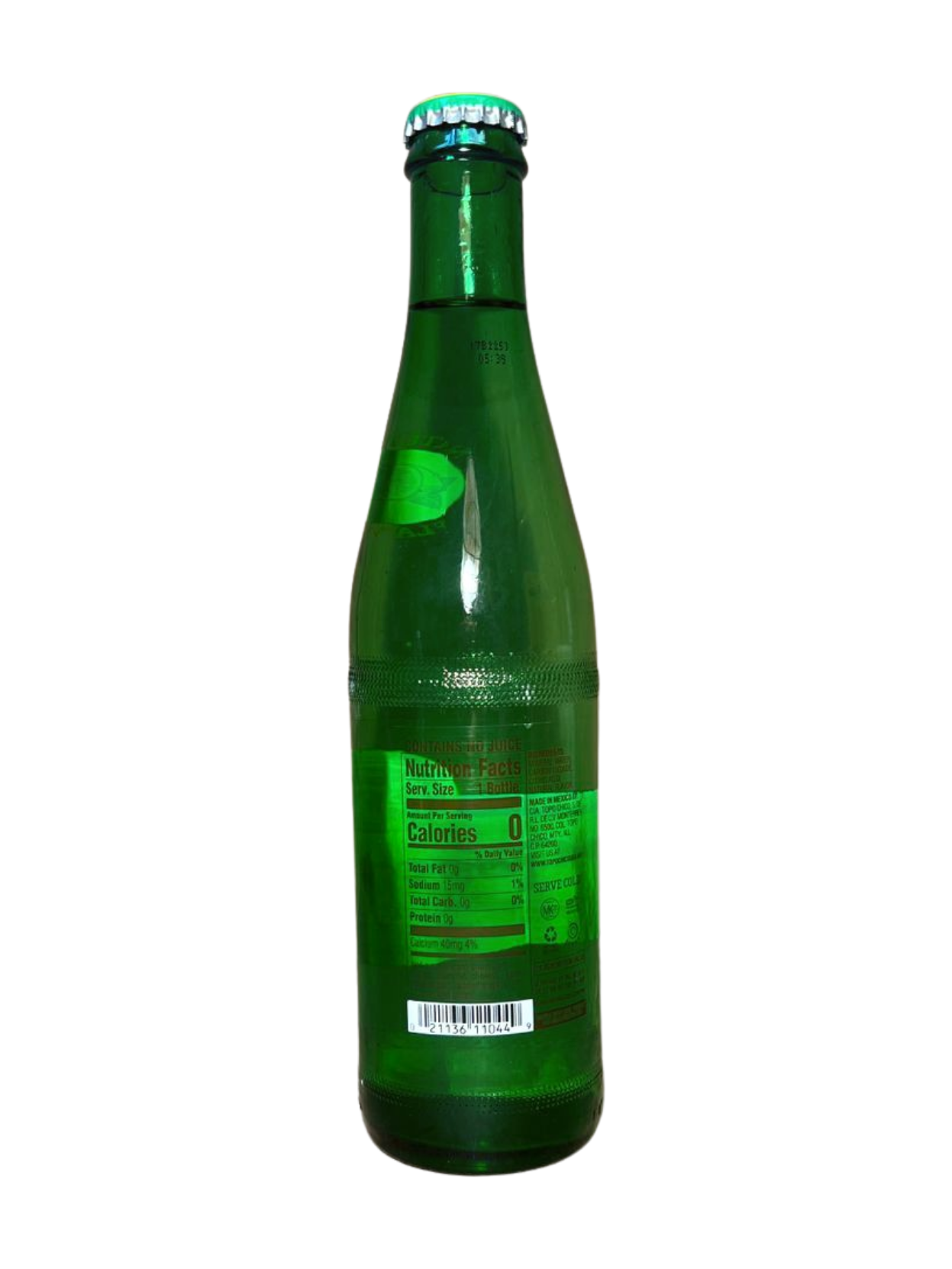Topo Chico Sparkling Mineral Water Twist Of Lime Glass, 12 Oz, 24 Pack