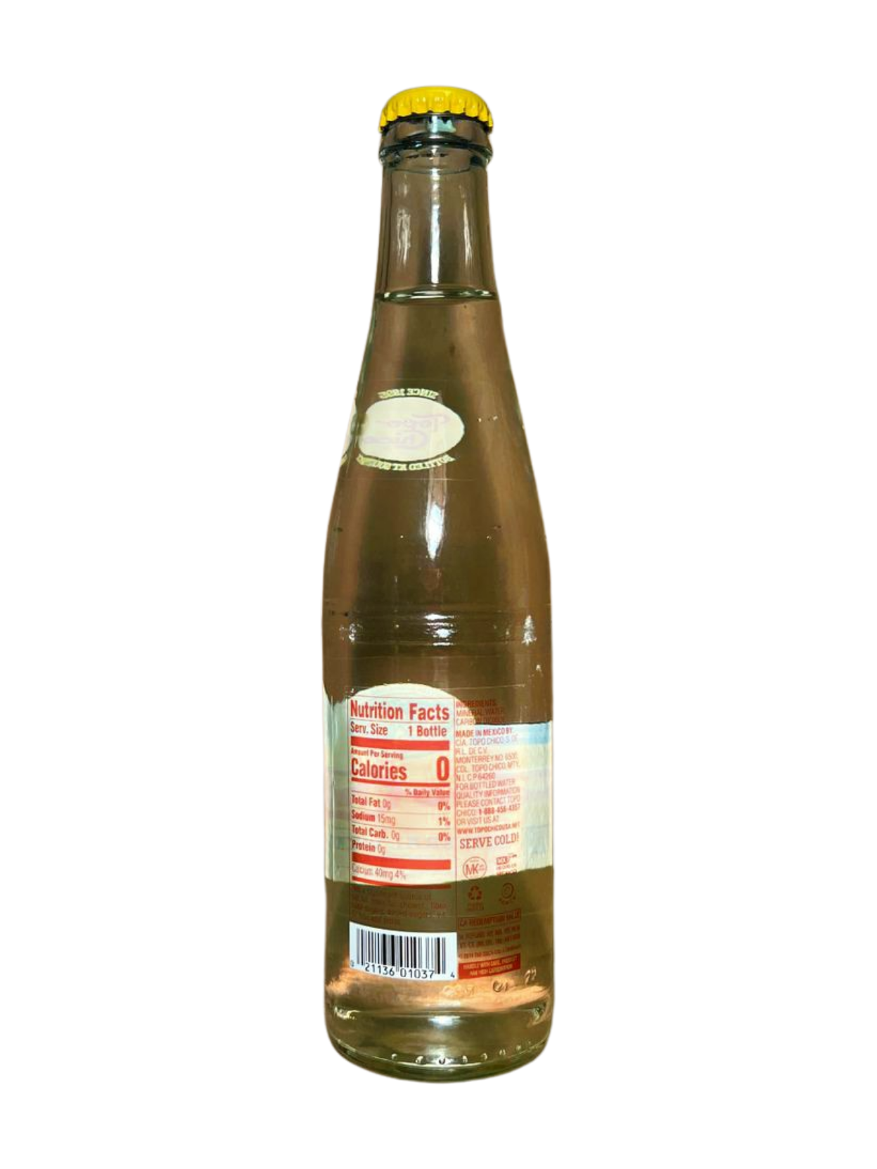 Topo Chico Sparkling Mineral Water Glass Bottles (12 Oz / 24 Pack)