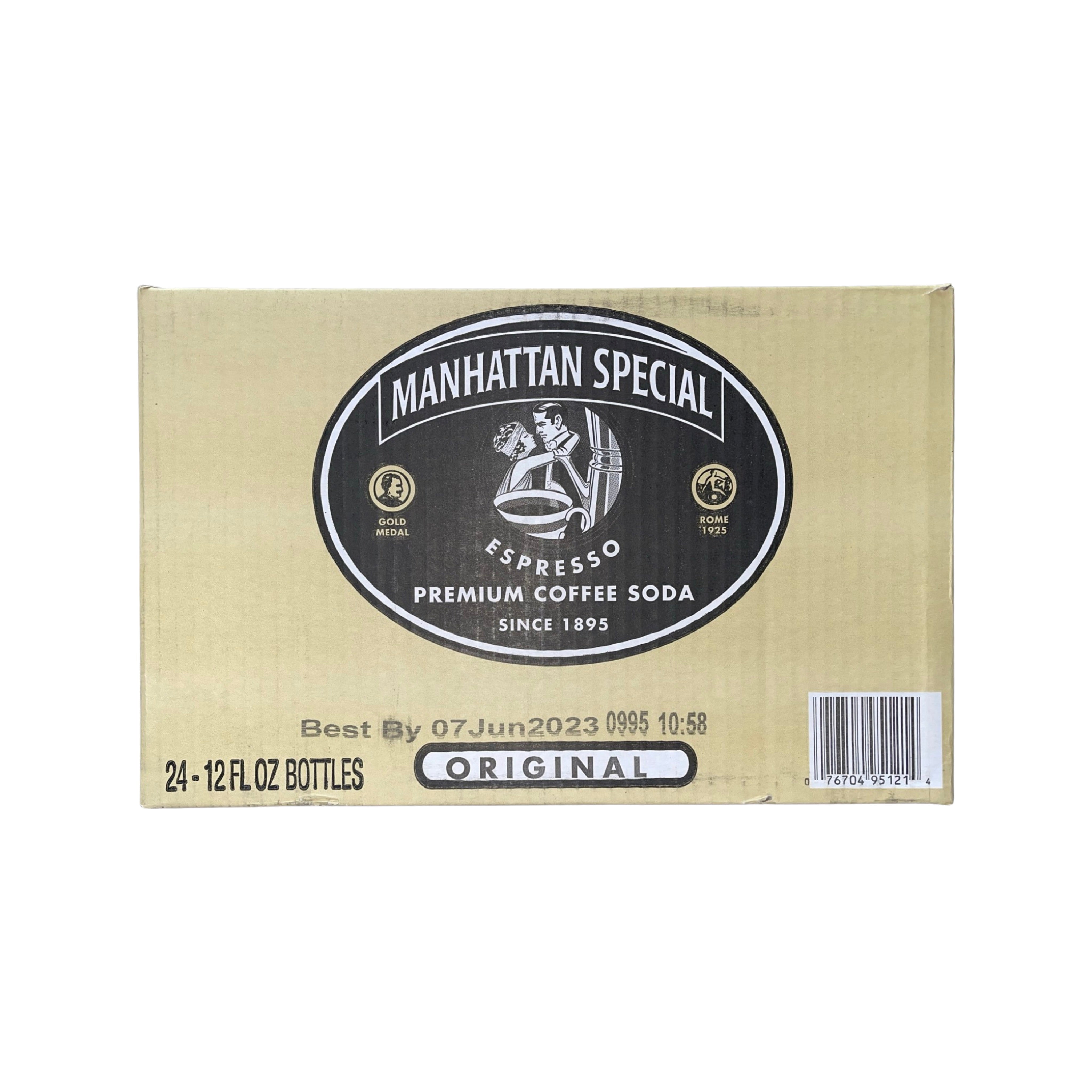 Manhattan Special Premium Soda Coffee, 12 Fl. Oz, 24 Pack