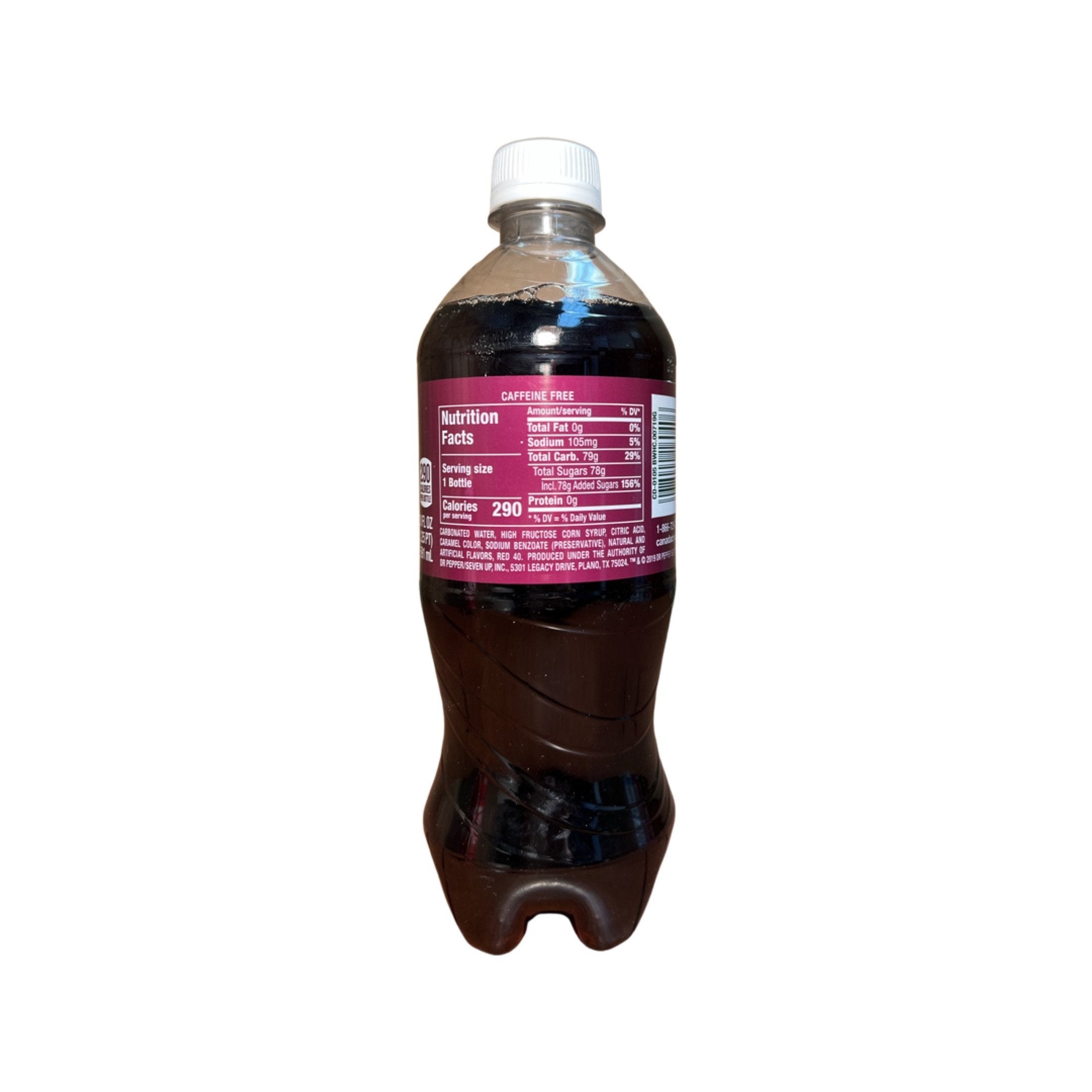 Canada Dry Black Cherry Wishniak, 20 Fl Oz , 24 Pack