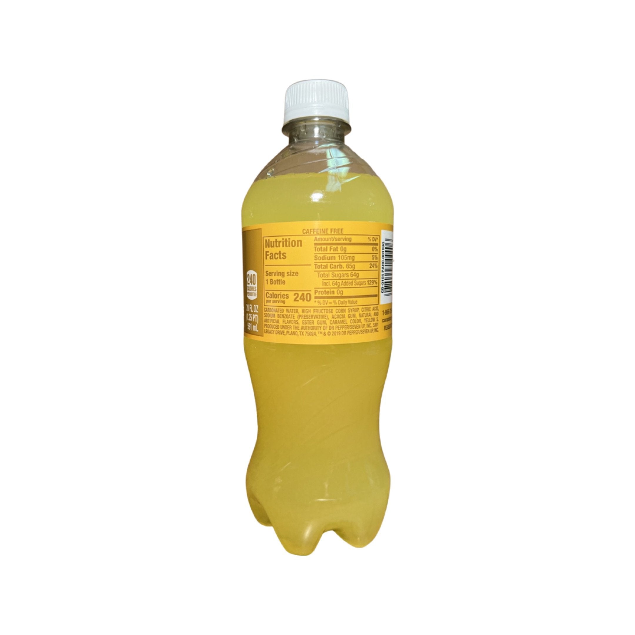 Canada Dry Pineapple Ginger Ale, 20 Fl Oz, 24 Pack