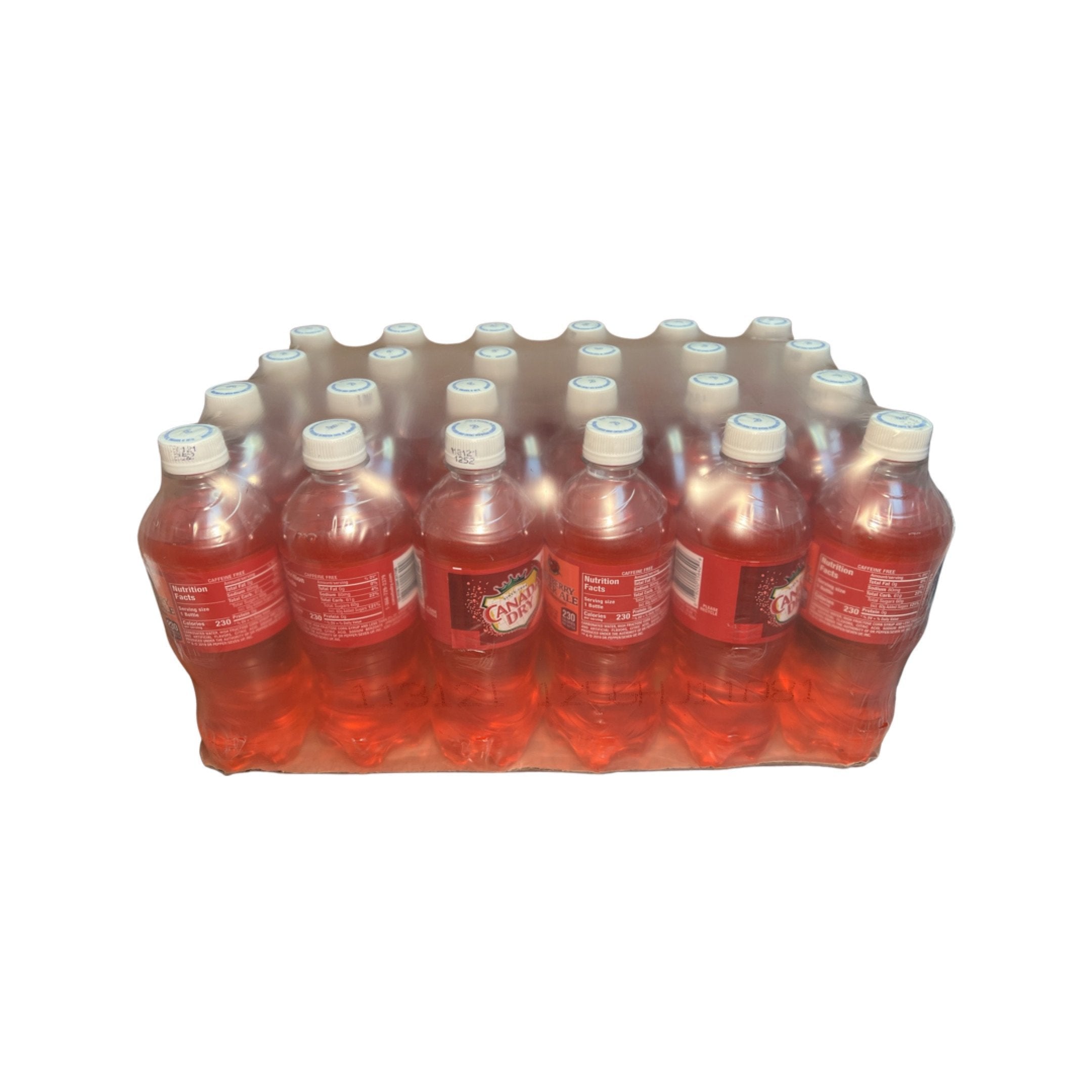 Canada Dry Cranberry Ginger Ale, 20 Fl Oz, 24 Pack