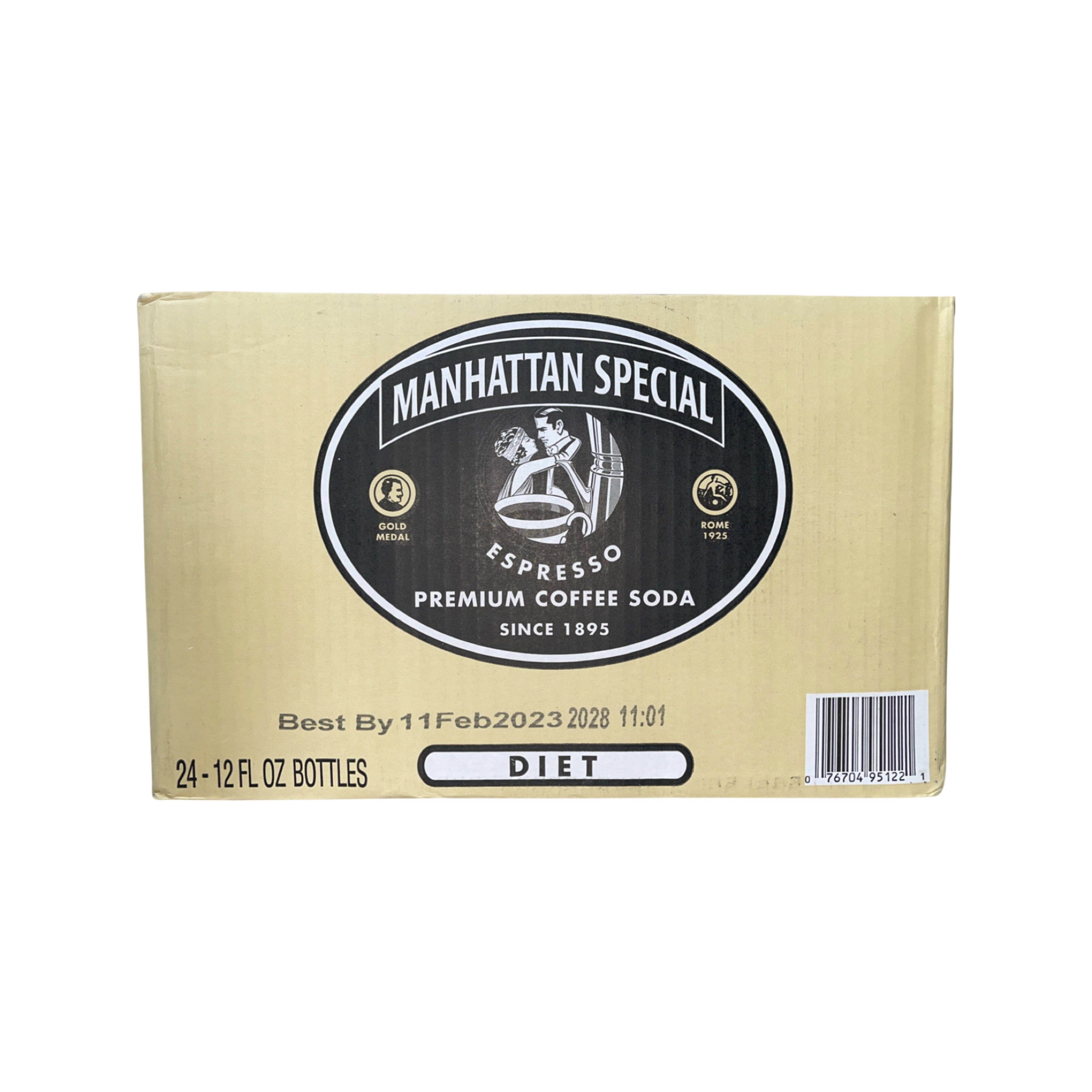 Manhattan Special Diet Premium Soda Coffee (12 Fl. Oz /24 Pack)