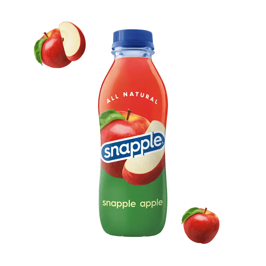 Snapple Juice Apple, 16 Fl. Oz, 24 Pack
