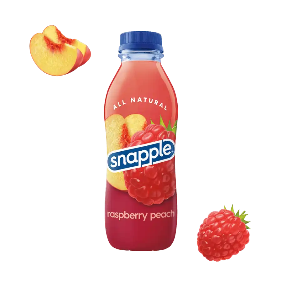 Snapple Juice Raspberry Peach, 16 Fl. Oz, 24 Pack