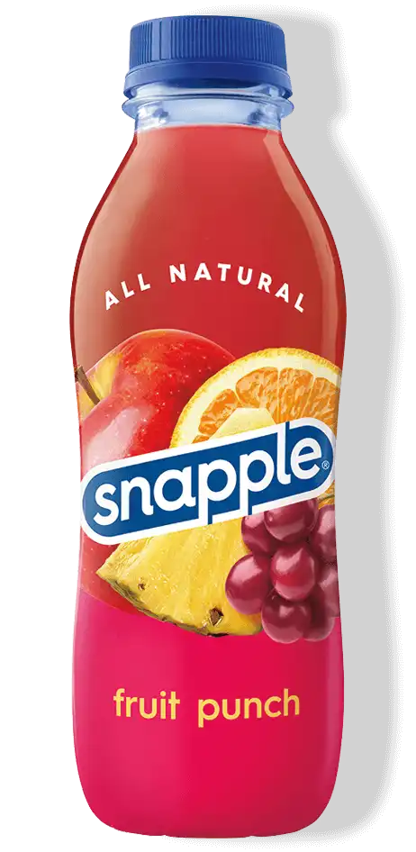 Snapple Juice Fruit Punch, 16 Fl. Oz, 24 Pack