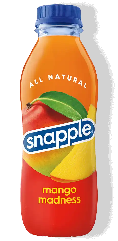 Snapple Juice Mango Madness, 16 Fl. Oz, 24 Pack