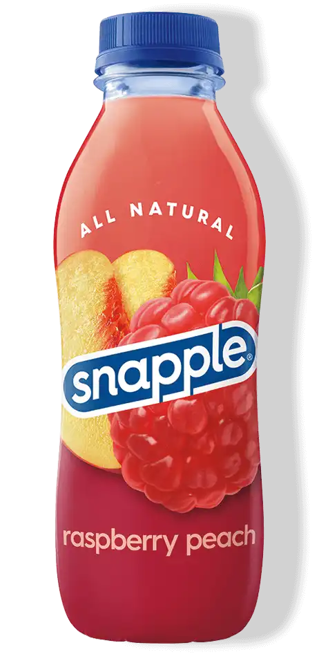 Snapple Juice Raspberry Peach, 16 Fl. Oz, 24 Pack
