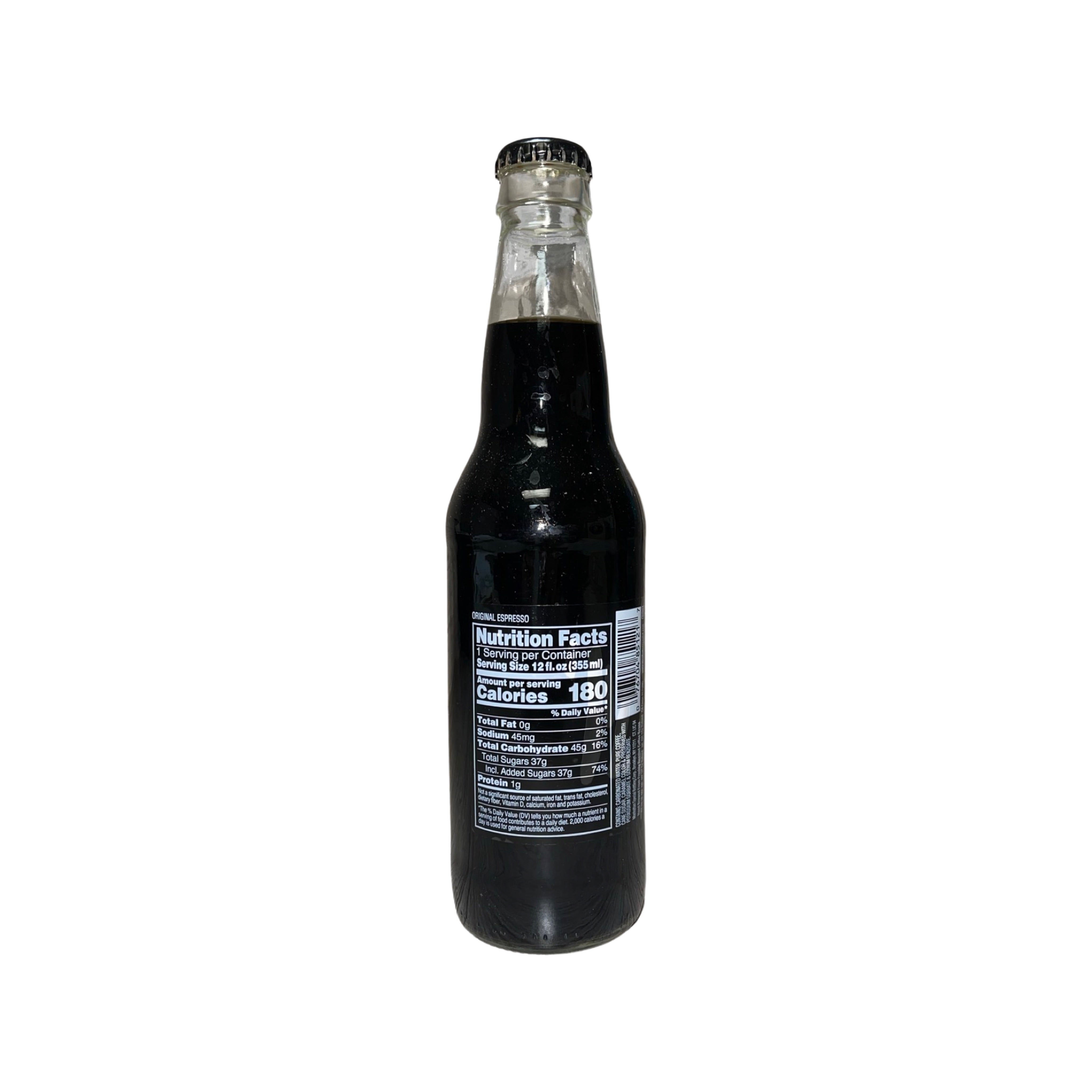 12 oz Glass Bottle w/Cap - 24 pack